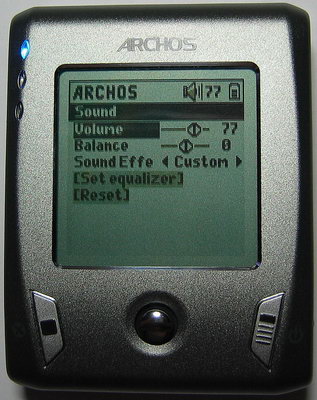  HDD MP3 плеер  Archos  Gmini XS 200 