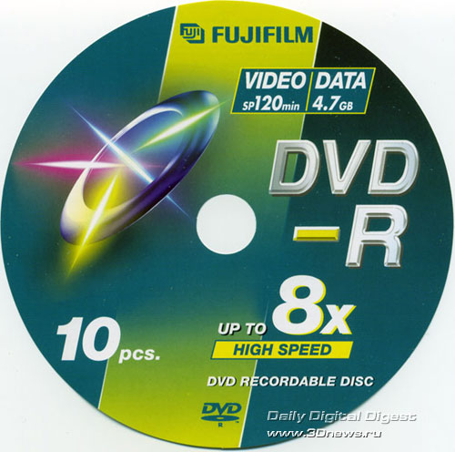  Fujifilm DVD-R 8x 